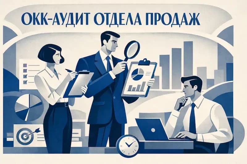 Методичка ОКК: пошаговый аудит отдела продаж по 6 модулям и 30+ критериям